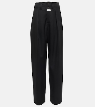 Pantalon ample à taille haute en laine | Etro