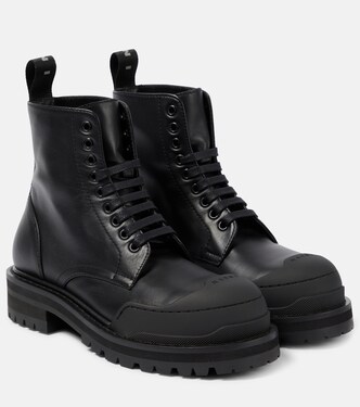 Dada leather combat boots | Marni