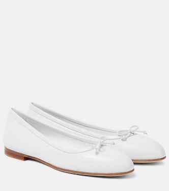 Verallii leather ballet flats | Manolo Blahnik