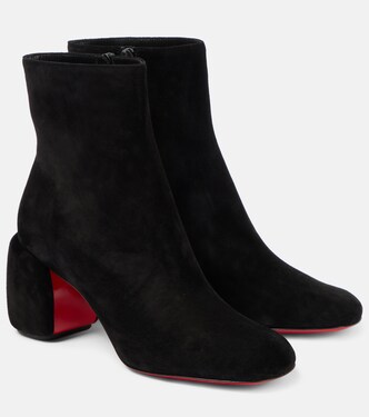 Minny Booty 70 suede ankle boots | Christian Louboutin