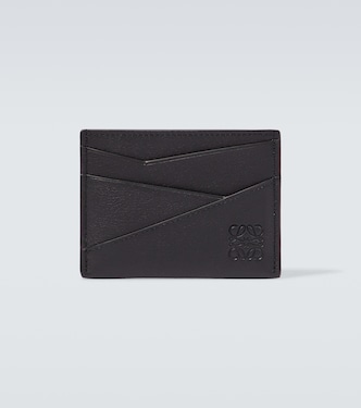 Puzzle leather card holder | Loewe