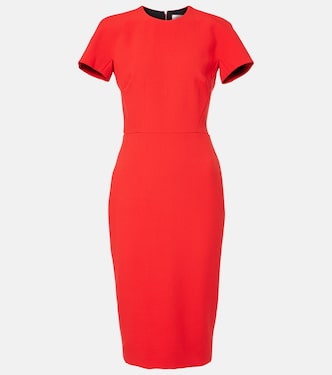 Midikleid aus Crêpe | Victoria Beckham