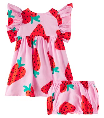 Baby printed dress and bloomers set | Stella McCartney Kids