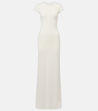 Robe longue Caden en soie mélangée | Aya Muse