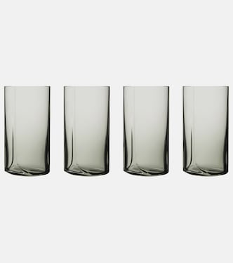 Hew set of 4 highball glasses | Zaha Hadid Design