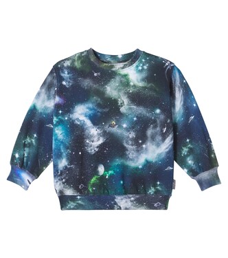 Monti printed cotton sweatshirt | Molo