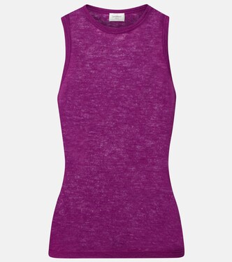 Cashmere and silk tank top | Saint Laurent