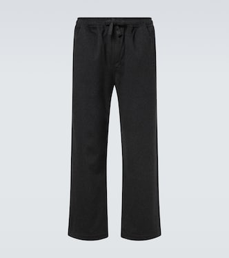 Cashmere straight pants | Saman Amel