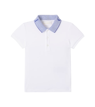 Baby Polohemd aus einem Baumwollgemisch | Gucci Kids