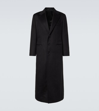 Wool and cashmere overcoat | Saman Amel