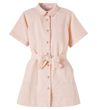 Lauriane belted denim dress | Bonpoint