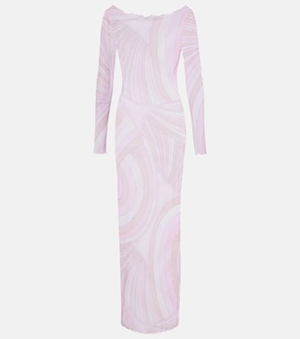 Iride jersey maxi dress | Pucci