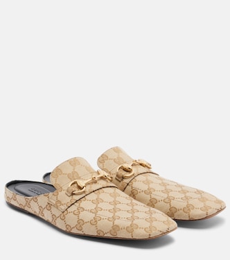 Slippers Ragazzo GG aus Canvas | Gucci