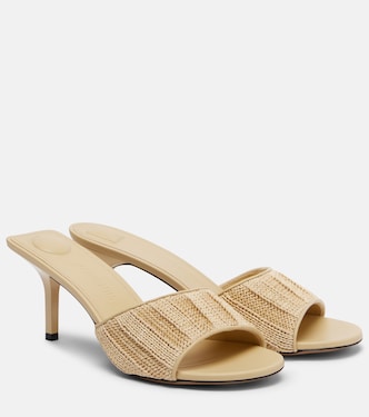 Pantoletten Cubisto mit Leder | Jacquemus