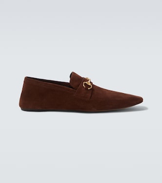 Ragazzo Horsebit suede loafers | Gucci