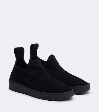 Suede high-top sneakers | Phoebe Philo