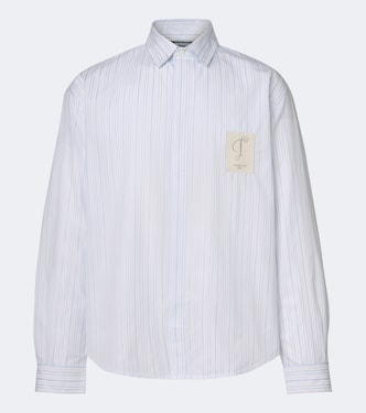 Simon striped cotton shirt | Jacquemus