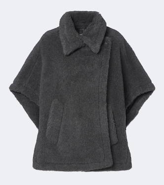 Wool, alpaca, and silk cape | Max Mara