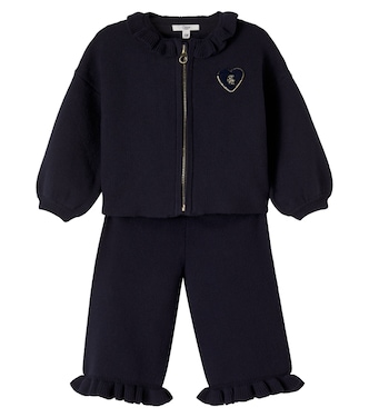 Baby Set aus Cardigan und Hose | Chloé Kids