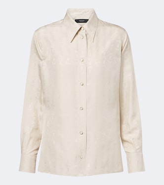 Silk jacquard shirt | Gucci