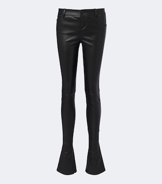 Leather slim pants | Gucci