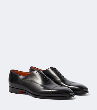 Leather Oxford shoes | Santoni