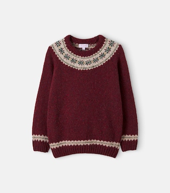 Fair Isle wool-blend sweater | La Coqueta