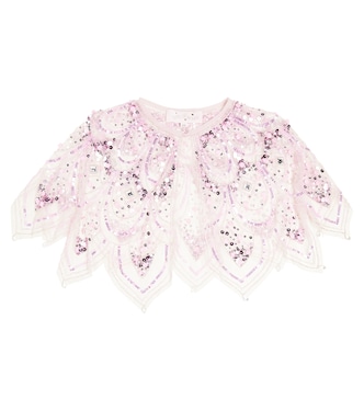 Aura Glow embellished tulle cape | Tutu Du Monde