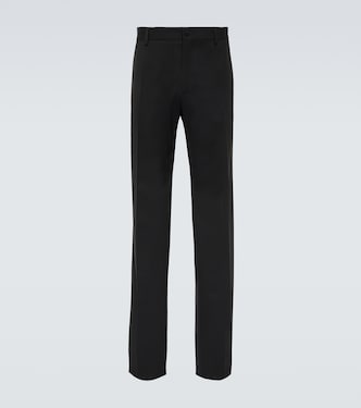 Wool-blend straight pants | Dolce&Gabbana