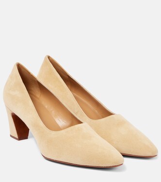 Marta 65 suede pumps | The Row
