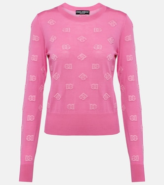 Jersey en jacquard de lana y seda | Dolce&Gabbana