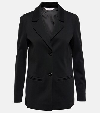 Blazer Leisure Madera en coton mélangé | Max Mara