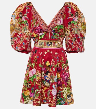 x Disney® – Robe en lin et soie | Camilla