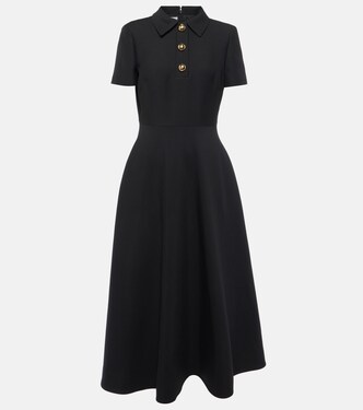 Crepe Couture A-line midi dress | Valentino