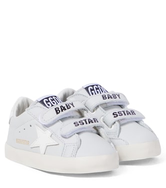 Baby School leather sneakers | Golden Goose Kids