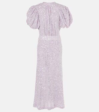 Robe longue à sequins | Rotate