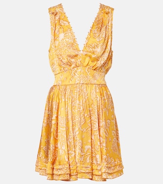 Bessie printed minidress | Poupette St Barth