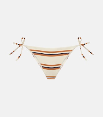 Navy striped bikini bottoms | Eres