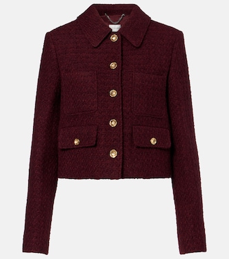 Chaqueta cropped Astley de tweed | Altuzarra