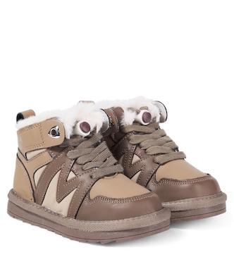 Leather boots | Monnalisa