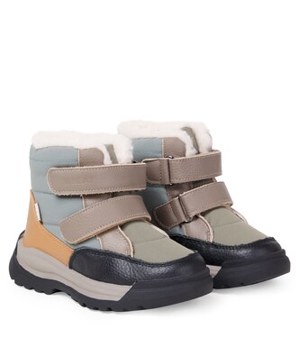 Tex leather-trimmed boots | Wheat