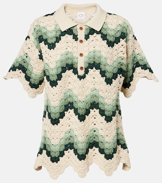 Tidal Sagra cotton crochet top | The Upside