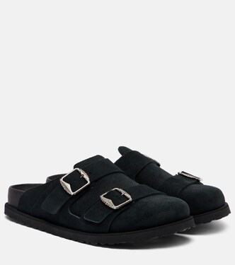 Slippers 222 West aus Veloursleder | Birkenstock 1774