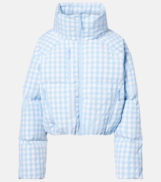 Cortina gingham down ski jacket | Cordova