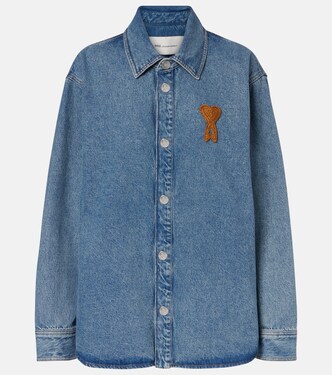 Ami de Cœur denim shirt | Ami Paris