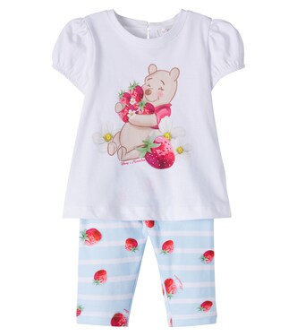 x Disney® baby cotton T-shirt and leggings set | Monnalisa