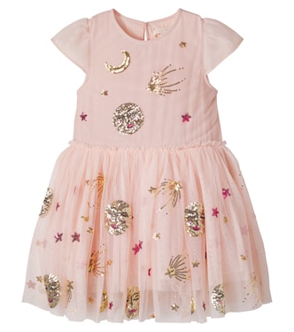 Kleid Odette mit Pailletten | Konges Sløjd
