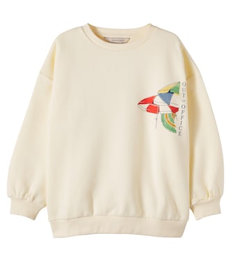Lou printed cotton-blend jersey sweatshirt | Konges Sløjd