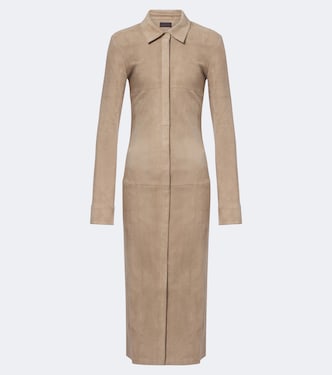 Becky suede shirt dress | Stouls