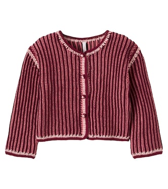 Mahon cotton cardigan | Zimmermann Kids